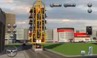 Inteligente Gru Auto Trasporto Camion Guida 3D Screen Shot 2