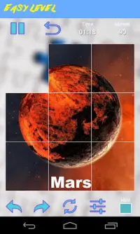 Solar System Jigsaw Puzzle Screen Shot 3