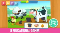 Pazu farm games for kids Screen Shot 2