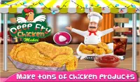 Deep Fry Chicken Cooking Game Screen Shot 5