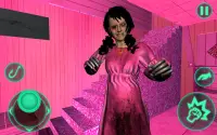 Scary Granny House - Scary Pink Barbi Granny House Screen Shot 11