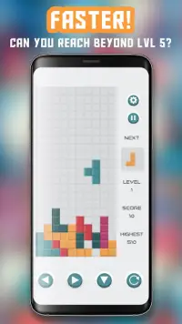 Pixel Bricks – FREE Classic Block Puzzle Game Screen Shot 1