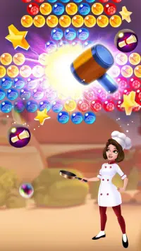 Bubble Chef Blast – Permainan Bubble Shooter 2020 Screen Shot 10