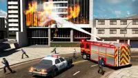Fire Engine Game:Truck Driving Screen Shot 0