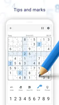 Sudoku - Free Classic brain puzzle, Number game Screen Shot 2