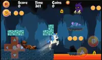 Unicorn Dash adventure game(pony games) Screen Shot 2