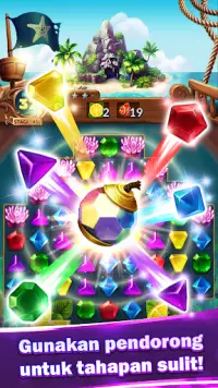 Jewels Fantasy : Quest Temple Match 3 Puzzle Screen Shot 2