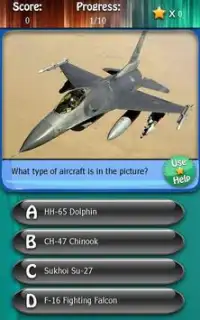 Aircrafts and Planes Quiz HD Screen Shot 0