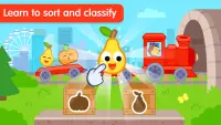 Toddler Learning Fruit Games: shapes and colors Screen Shot 1