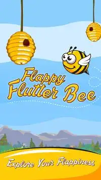 Flappy Flutter Bee Screen Shot 8