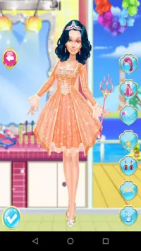 Dress up games Spanish Princess Screen Shot 3