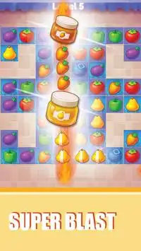 Fruits Crush Match 3 Puzzle - Pop Toys and candies Screen Shot 5