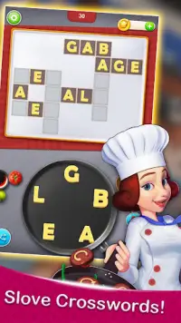 Word Chef - Design restaurant Screen Shot 1