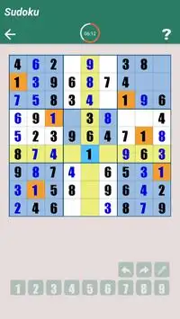 Sudoku puzzle game for free Screen Shot 2