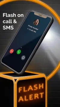 Flash on Call and SMS: Flashlight Call Alerts Screen Shot 1
