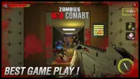Zombies Mad Combat: FPS Shooter Survival Game Screen Shot 3