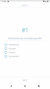 HumanBio Quiz - Health & Human Biology Trivia Screen Shot 2