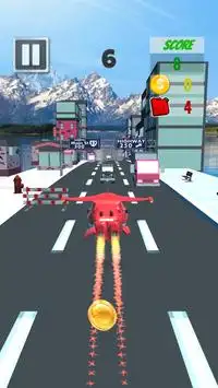 Super Jet Wings : Run and Fly Screen Shot 1