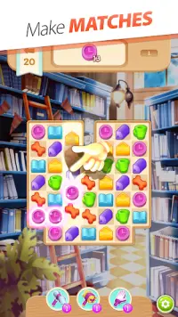 Tiles & Tales - Match3 Puzzle & Interactive Story Screen Shot 6