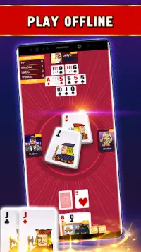 Rummy Offline - Card Game Screen Shot 3