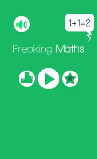 Freaking Maths - Math Game Screen Shot 0