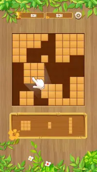 Wood Block Puzzle - Free Hot Block Puzzle Game Screen Shot 1
