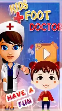 Baby Girl Foot Doctor Game Screen Shot 0