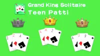 Grand King Solitaire Teen Patti Screen Shot 2
