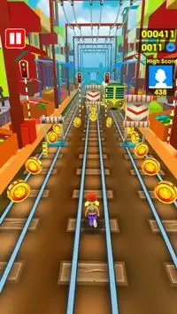 Train Surf Run - Subway Endless Game Screen Shot 0