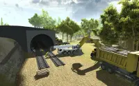 قطار البناء كرين محاكي 17 وباني 3D Screen Shot 5