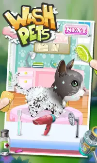 Wash Pets - kids games Screen Shot 0