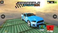 Extreme Impossible Stunt Car Tracks : Master Screen Shot 1