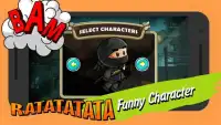 orra e salte aventura com engraçados Ninja Kids Screen Shot 1