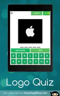 Quiz Game: Logo Screen Shot 7