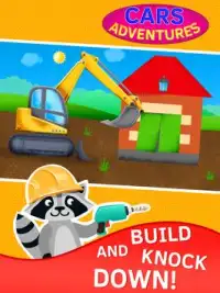 Cars Adventure for Kids Free Screen Shot 1