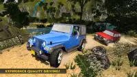 Offroad jeepbestuurder - Driving Simulator Screen Shot 2