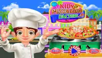 Дети пицца Создатель Фабрика-дети завод игра Screen Shot 0