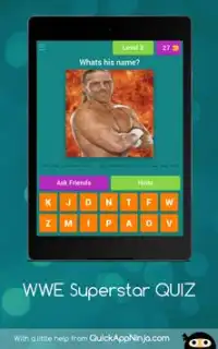 WWE Superstars QUIZ Screen Shot 17