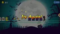 Stickman run : Halloween game Screen Shot 5