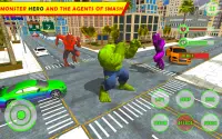 Unbelievable Superhero monster fighting games 2020 Screen Shot 1
