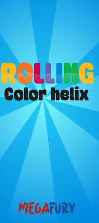 Rolling Color Helix 2021- Fun Helix Roll Game Screen Shot 0