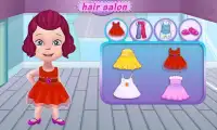 Nữ salon tóc trò chơi Screen Shot 5