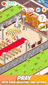 Idle Church Tycoon: Jesus Loves you Screen Shot 3