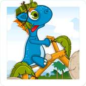 dino gizmo rush bike race