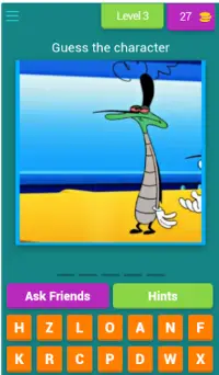 Oggy Quiz Game - Guess all cartoon characters Screen Shot 1