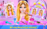 Stylista włosów Salon 2: Dressup dziewcząt makijaż Screen Shot 7