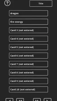 Card Game Deck Manager / Deck  Screen Shot 6