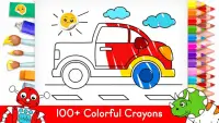 Coloring Games for Kids -Tashi Screen Shot 6