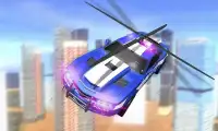 Flying Police Car Prisoner Transport 2017 Screen Shot 4