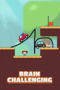 Bridge Draw Puzzle: Brain Test Screen Shot 3